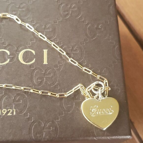 Gucci Repurposed Heart Necklace - Picture 7 of 8